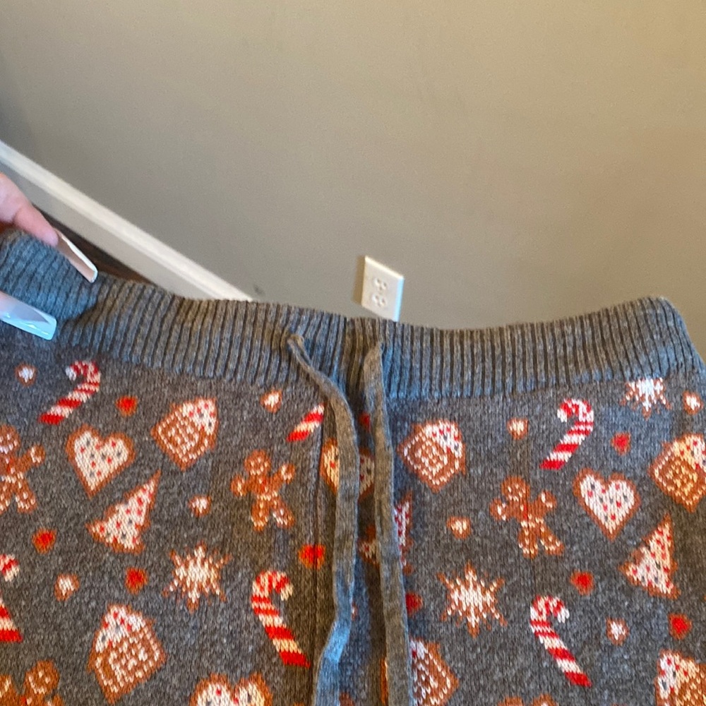 AMERICAN EAGLE HOLIDAY LEGGINGS THICK LINING  SIZE S